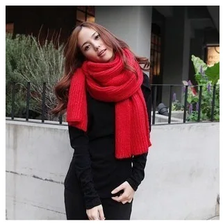 SW12 Ins Fashion Custom Scarfs For Women Outdoor Stylish White Winter Scarf For Women