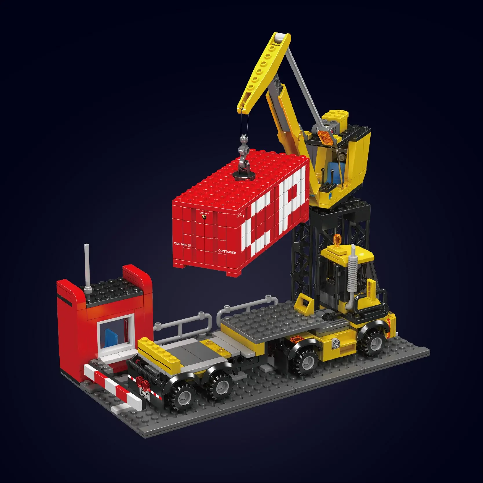 Формы King 12027 моторизованный SD40-2 тепловозик модель поезда высокотехнологичный пульт дистанционного управления железная дорога конструктор развивающие игрушки