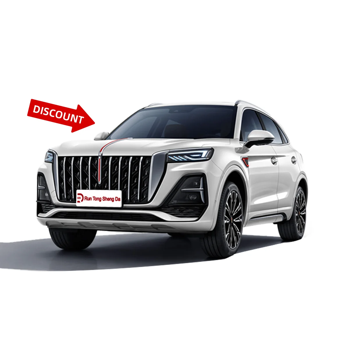 Hongqi HS5 Новый турбодвигатель внедорожник китайский топливный двигатель с левым приводом автоматическая коробка передач кожаные сиденья АКК полный привод
