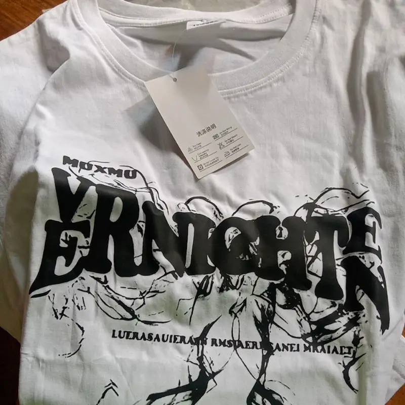 Professional Custom Manufacturer T-shirt Full  100% cotton Slim Fit Vintage Streetwear For Men Puff Printed