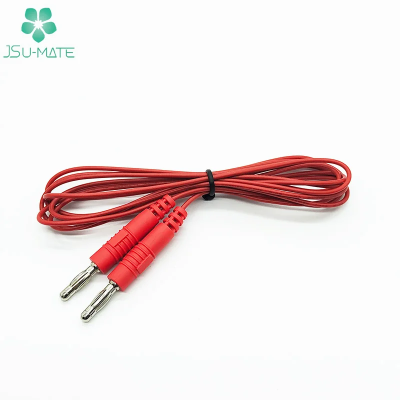 High Quality Red Black Rubber Wires 3.5MM 4.0MM Silicon Medical Cable Banana Rubber Medical Cable