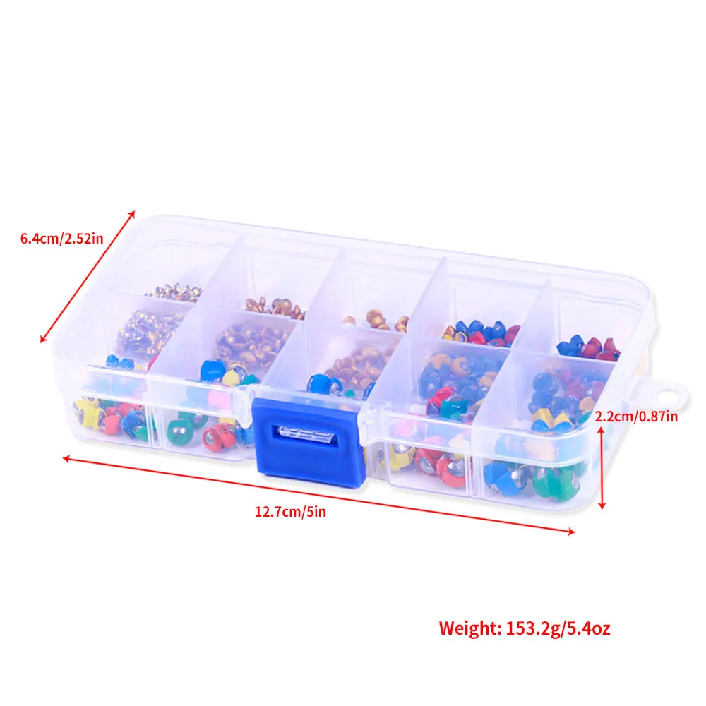 Opening Mouth Round Split Shot Fishing Lead Fall Sinker Additional Weight Line Sinkers Hook Connector Fishing Tackle
