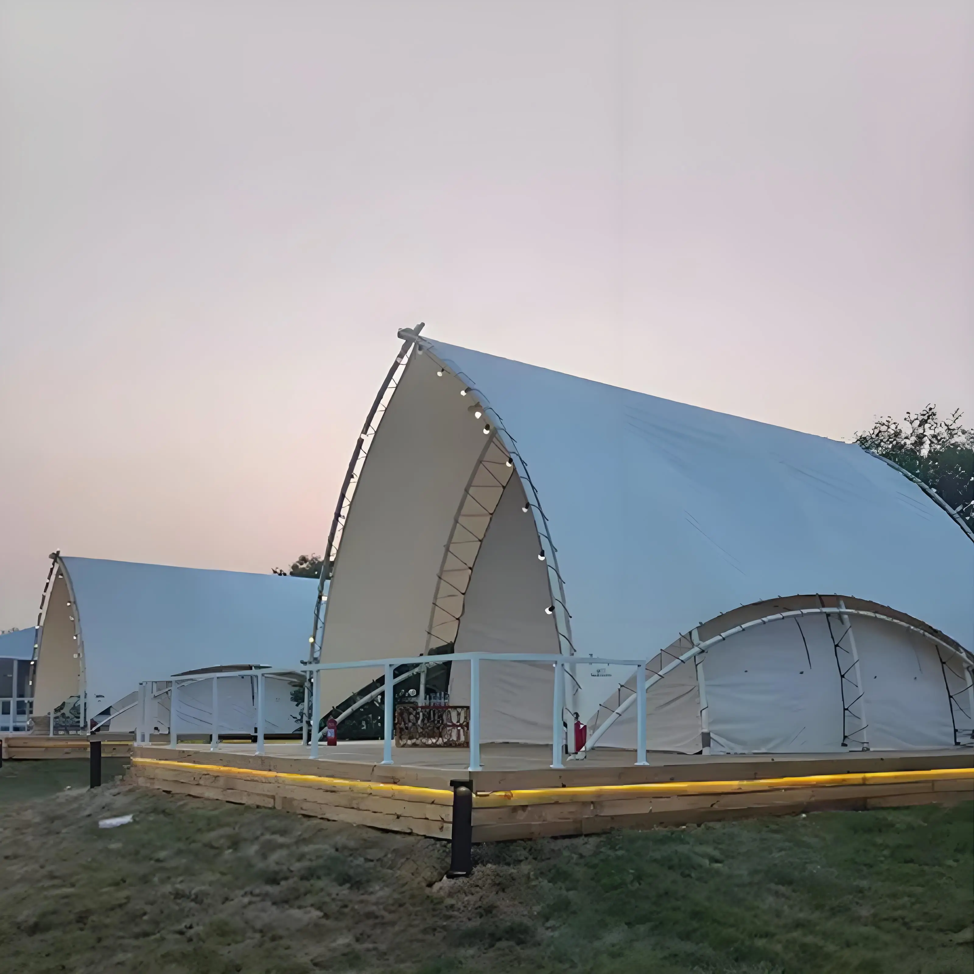Outdoor Campsite Sailing Tent Wild Luxury Tourism Large Space Holiday Scenic SpotHotel