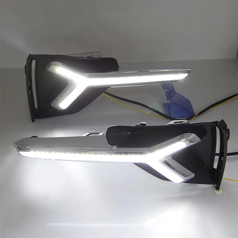 KEEN New Daytime Running Light for Geely Pro Azkarra Boyue Proton X70 2018-2021 led DRL Front Driving Fog lamp Head Lamp