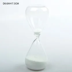 Glass made hourglass sand timer