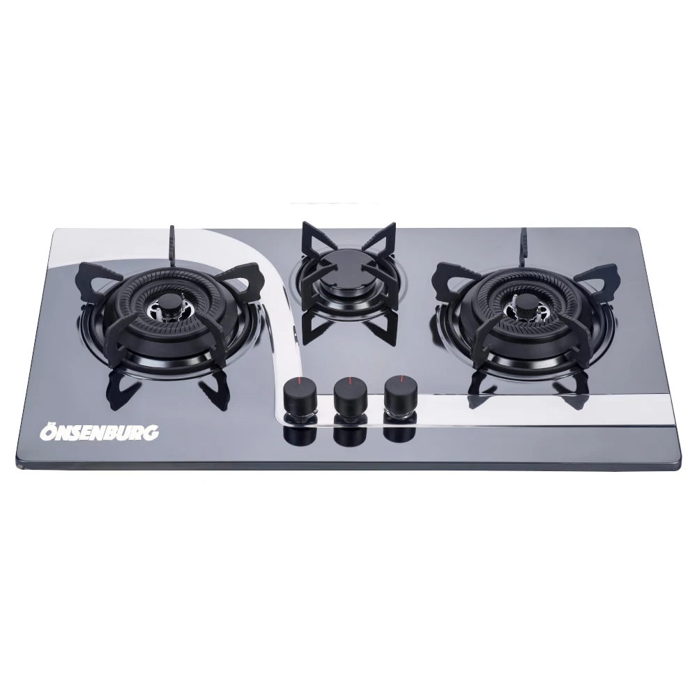 Kitchen Hob 3 Burner Cooktop High Quality Low Price Gas Cooker