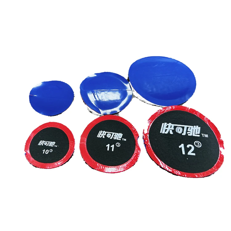 Repair Universal Black Radial Tire Motorcycle Car Cold Rubber Patch Tire Rubber patch