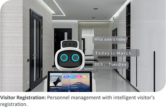 Office Roboter Human Intelligent Human Robots For Sale Greeting Robot