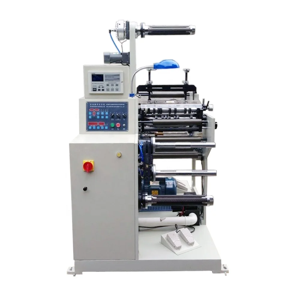 
JPS-320C-TR Self-Adhesive Label Paper Slitting & Rotary Die Cutting Machine With Turret Rewinder 