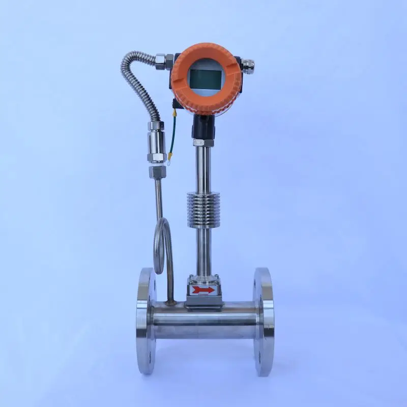 Best quality digital flow meter analog air steam vortex flow meter CE approved Flange connection vortex flowmeter