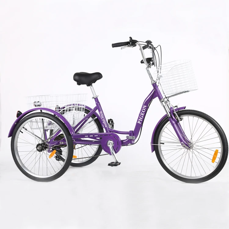 European Top Quality 24 Inch Folding Tricycle for Adults