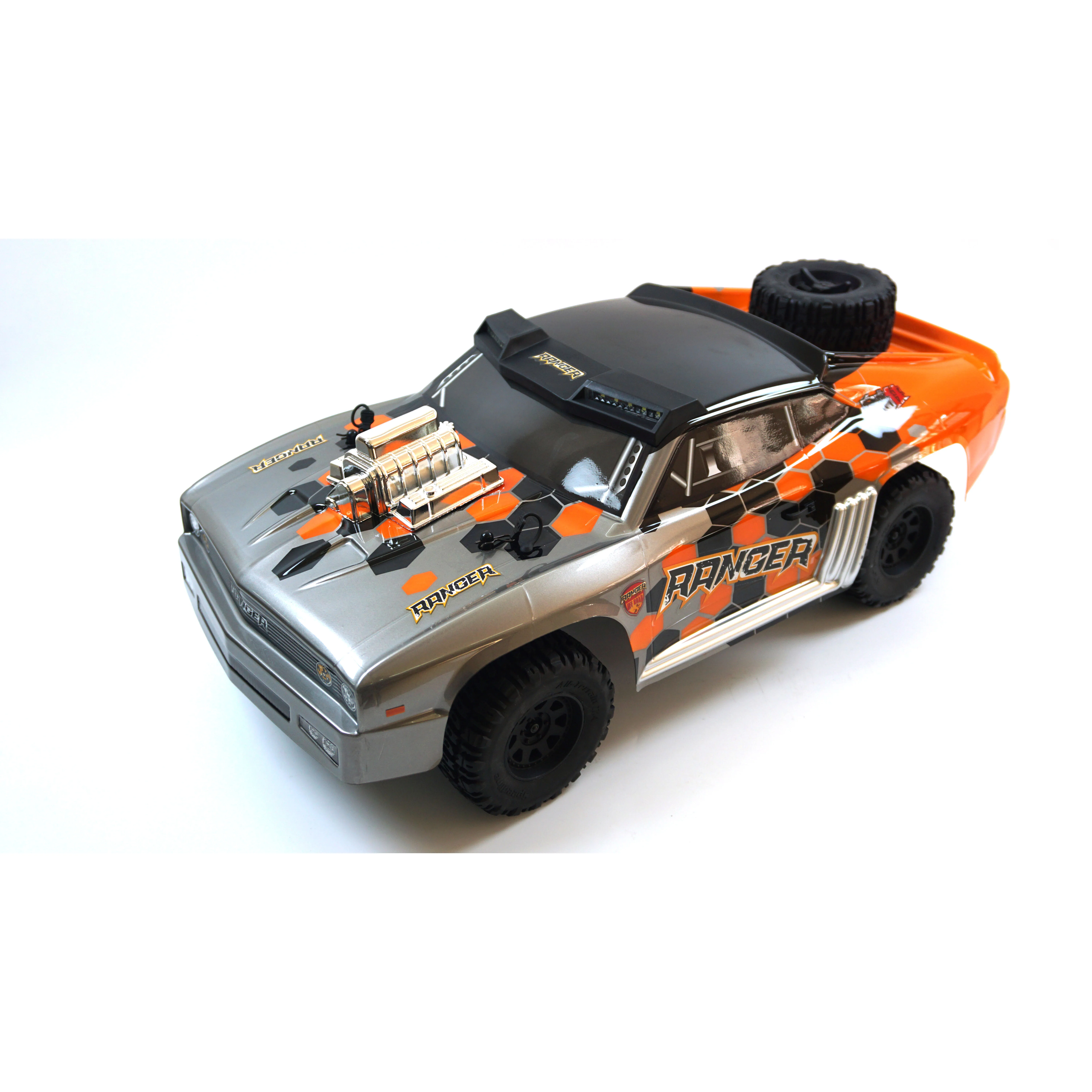 1/10 Remote Control Model Car Brushless Offroad Freeman Short Truck 4WD Violent High-Speed Toy Electric Racing Car For Gift