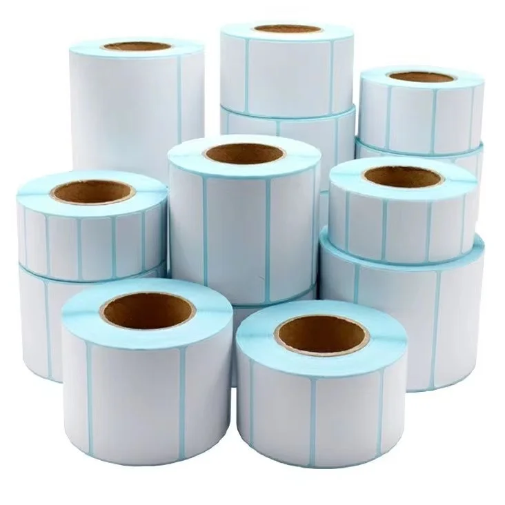 Stock A6 Thermal Printer 500pcs Waybill Waterproof Thermal Shipping Label Sticker Thermal Paper