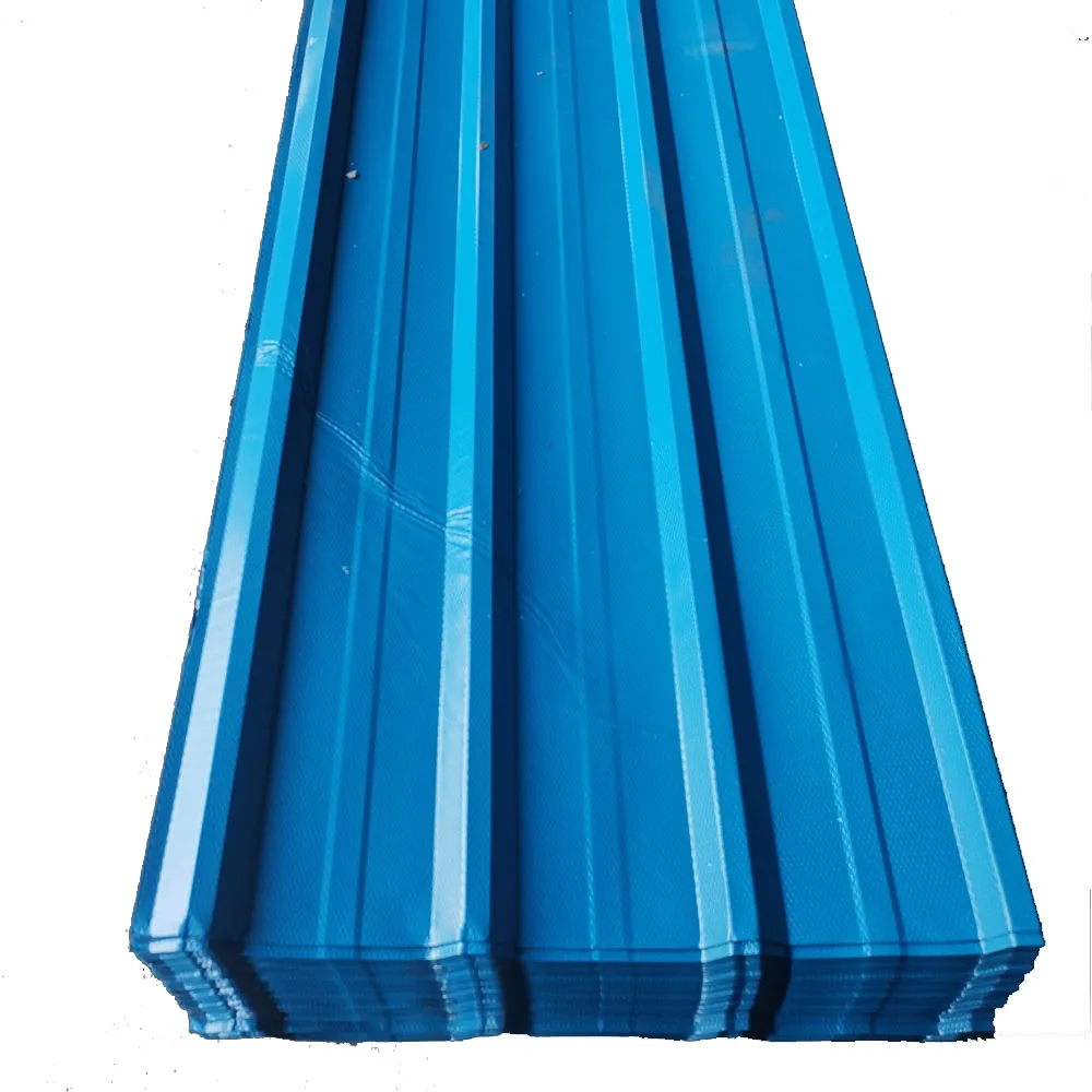 0,14 мм оцинкованный гофрированный кровельный стальной лист с цветным покрытием