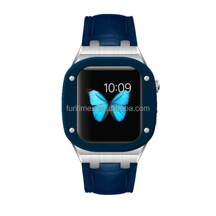  Корпус часов golden concept для apple watch роскошный корпус 44 мм из нержавеющей стали 316L с ЧПУ Apple