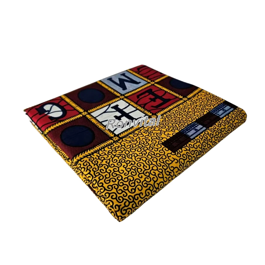 Wholesale popular ABC wax african printed fabric