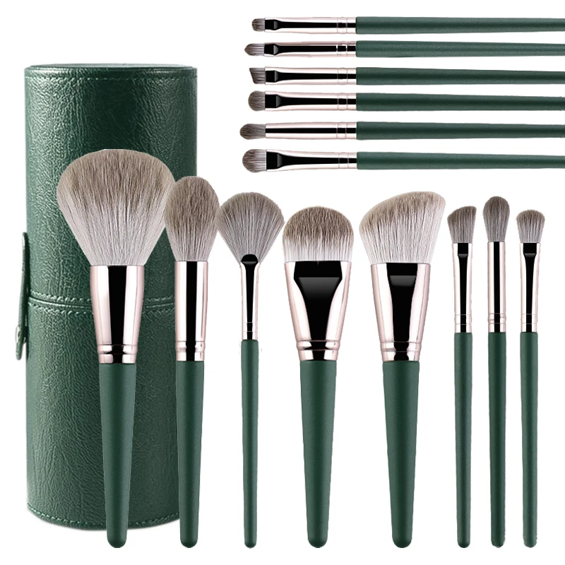 cosmetic cheap high quality high quality makeup brush set with bag