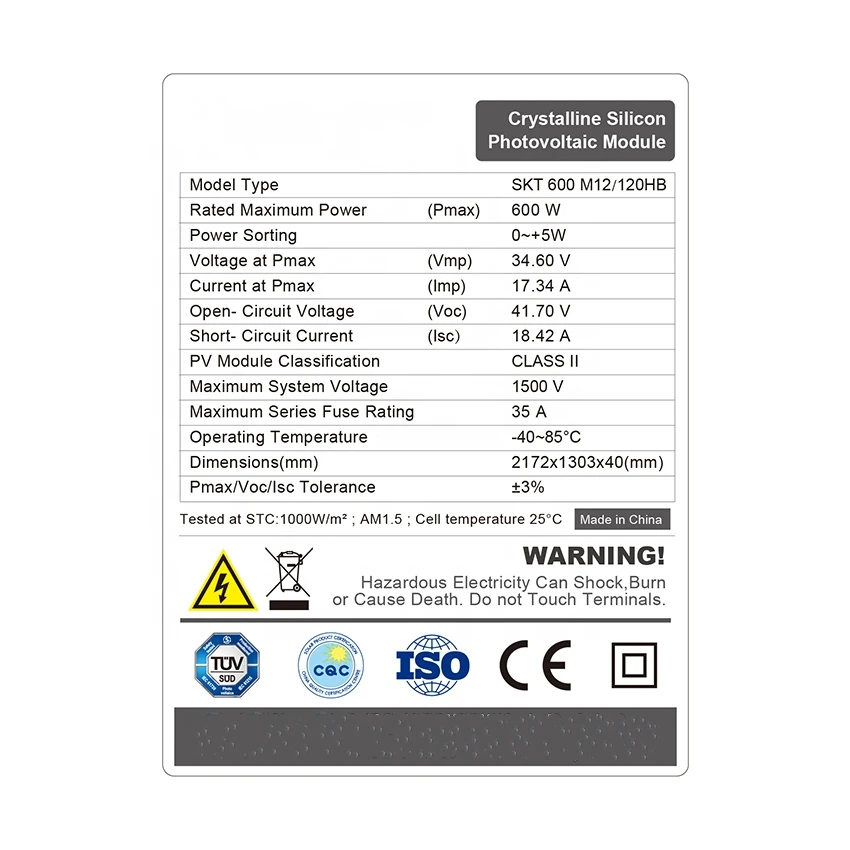 High Efficient Mono Sunpower 580W 590W 600w 585w 595w Photovoltaic Solar Panels Pv Module 210 mm Solar Panel