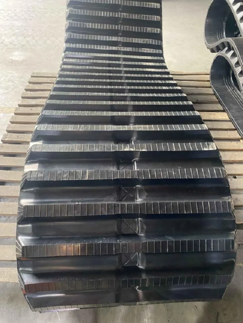400*72.5*72N Undercarriage Chassis Small Digger Harvester Mini Excavator Rubber Running Tracks for Mini Tractor