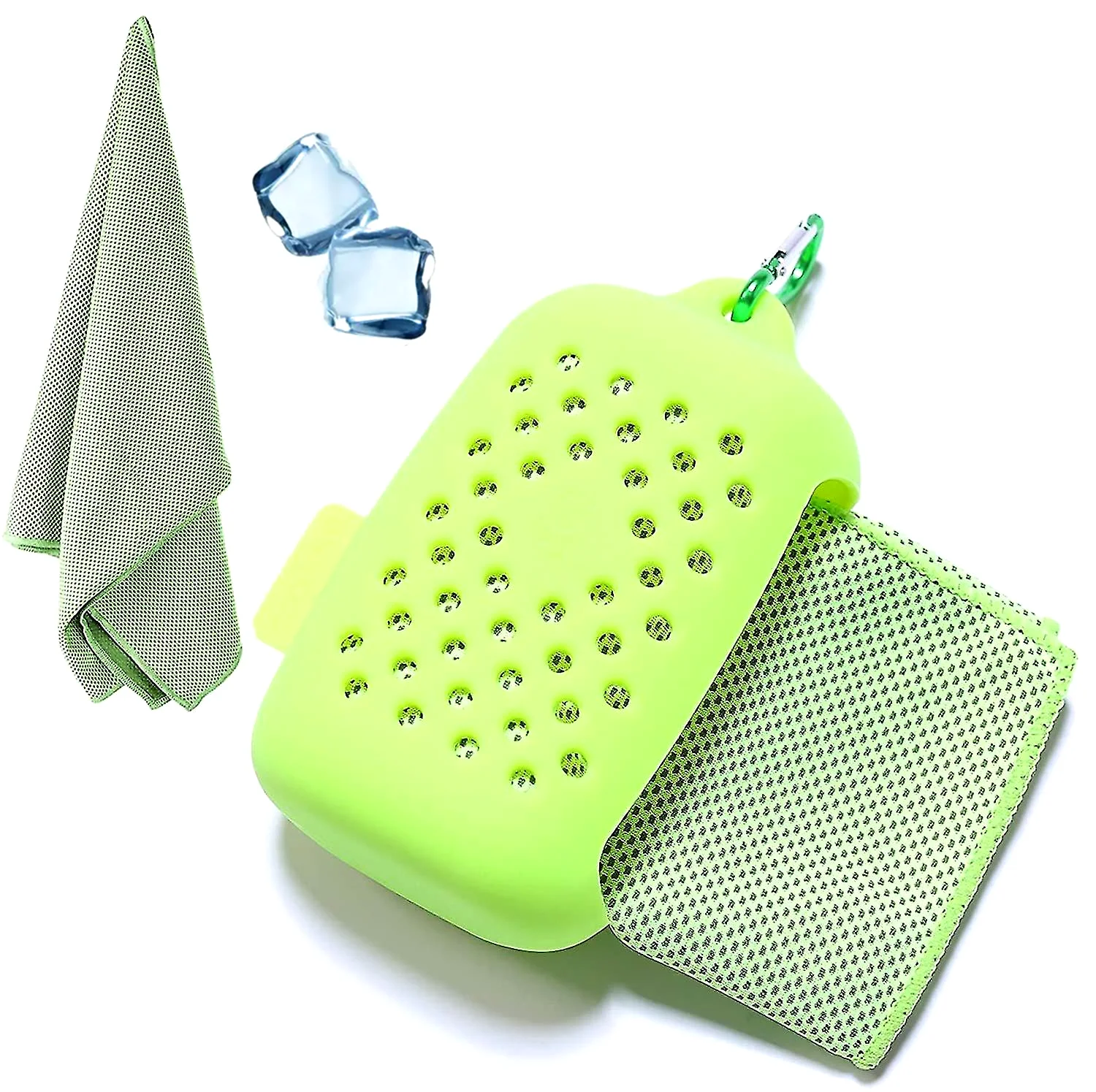 multi-color instant cooling ice towel Microfiber long sports towel for workouts