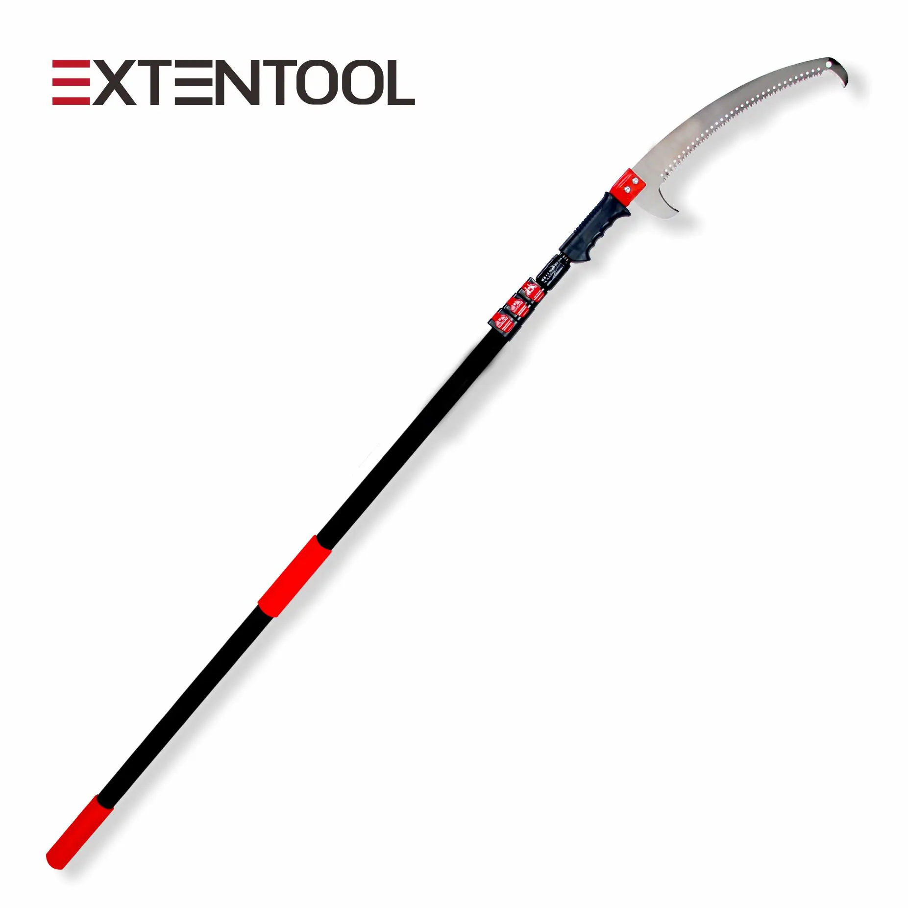 Extentool 20FT extension long handle tree trimmer pole for garden tree branch cut