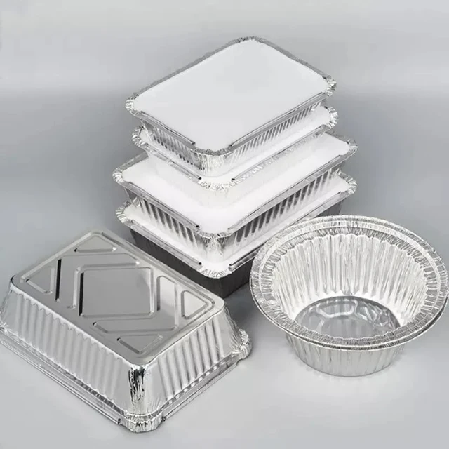 Large Volume9500ml Aluminum Foil Containers For Big Family