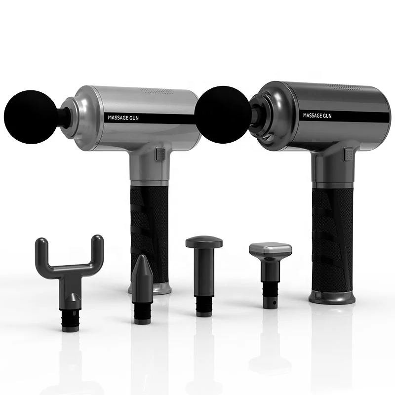YICOLY 5 Heads Muscle Masajes Message Relax Fascial Gun Heated massage gun