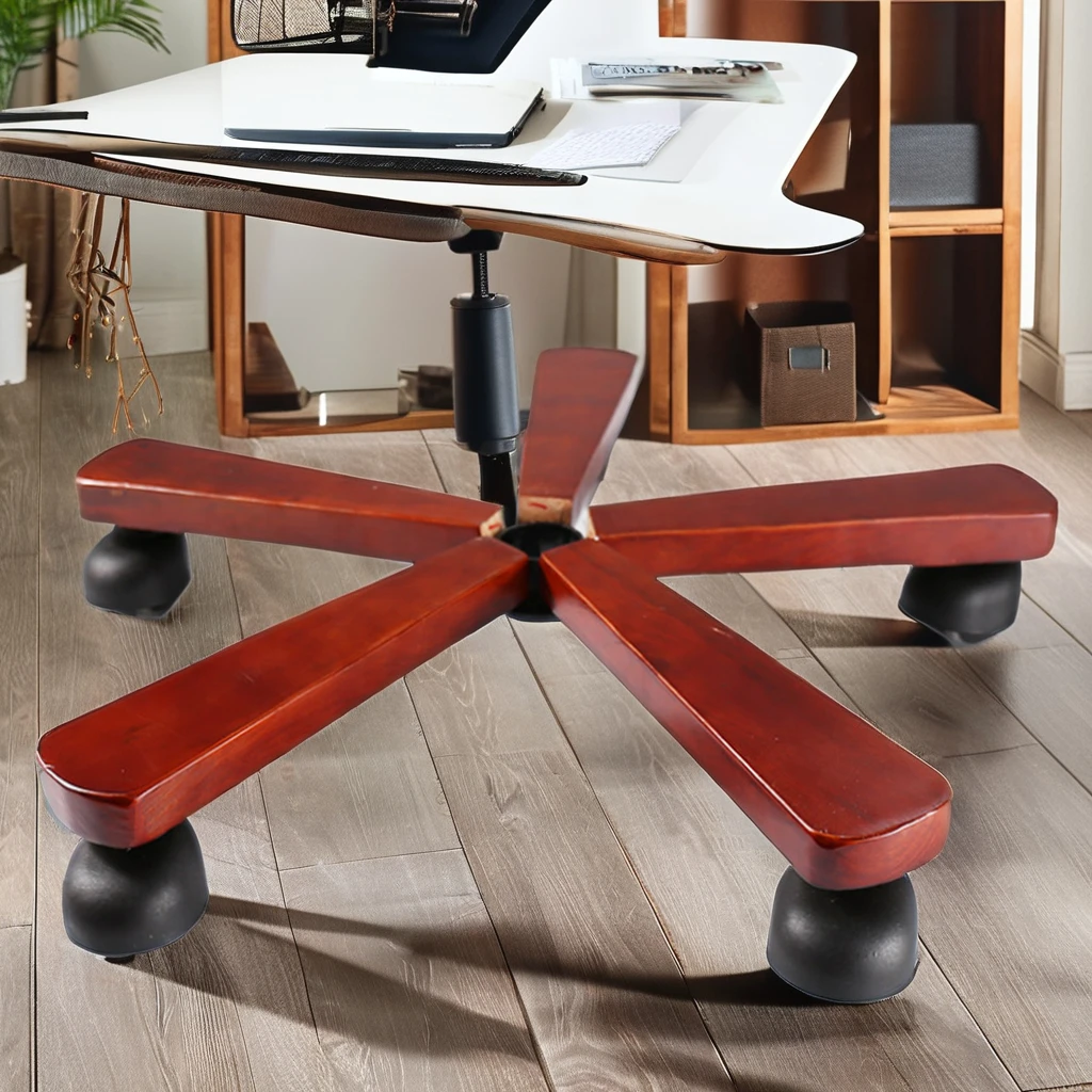 Modern Large Size Boss Office Chair Wooden Base Factory Wholesale Price Perfect Accessories for Any Chair