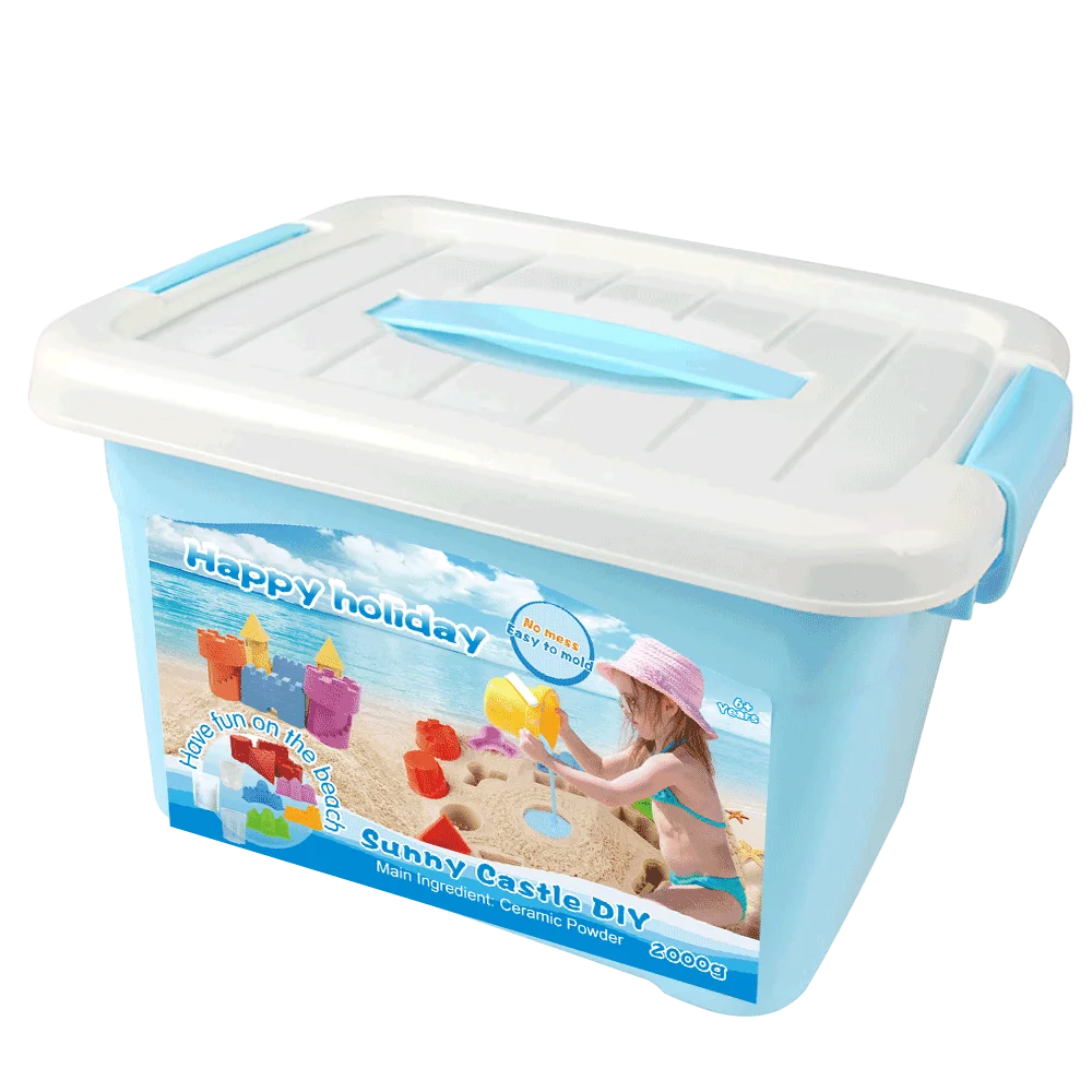 Newborn Gift casting kit baby Diy Soft Pottery Clay Craft Casting kit powder