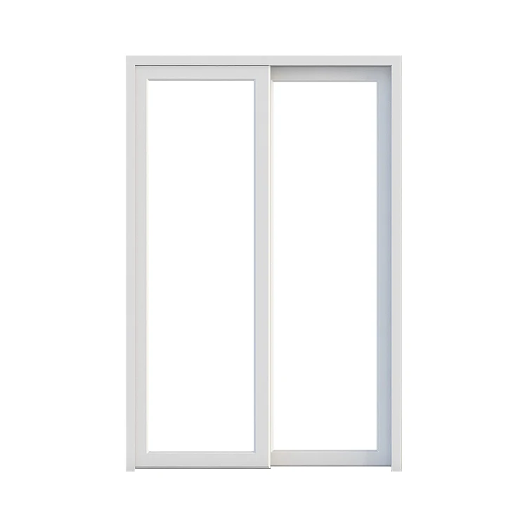 High Quality Minimalist Style Frame Less Tempered Aluminum Sliding Glass Door Interior Partition Door