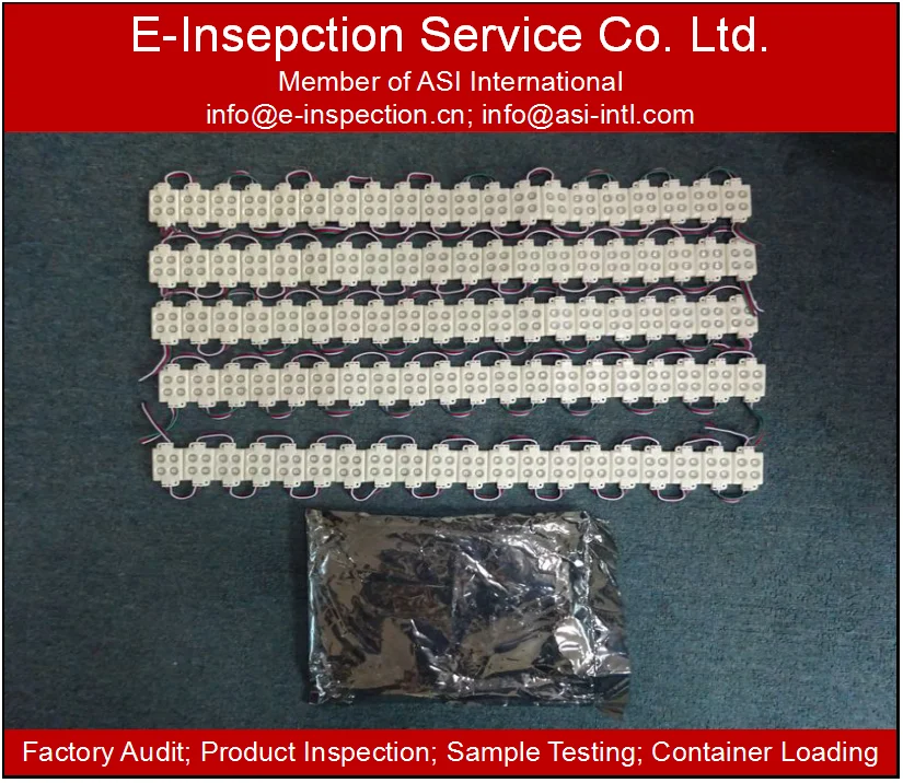 China Zhejiang Product quality inspection Led light inspection service
