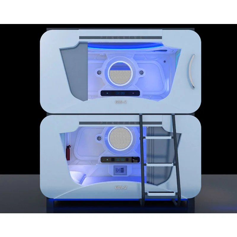 Best Selling Newest Soundproof Capsule Hotel Cabin Unique Sleeping Pod Capsule Luxury Space Sleeping Pods Made From China