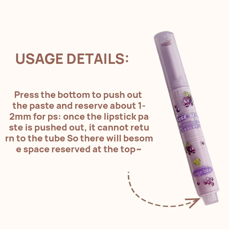 Lip Balm empty bottle tube 5 ml of lipbalm plastic pipes tubes Colourful Lipstick Cosmetic Containers manufacturer/wholesale