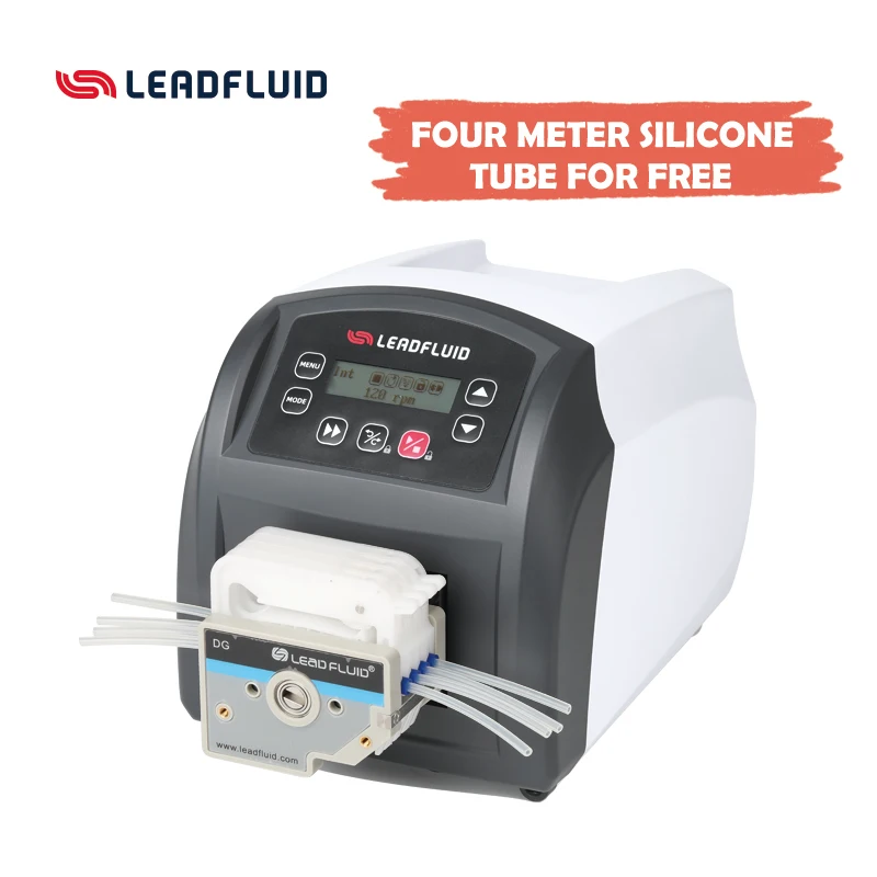 Lab Medical Equipment Multichannel Metering Liquid Transfer Peristaltic Pump