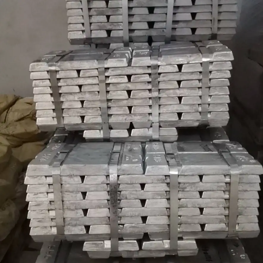Производитель Zamak 2 3 5 7 слиток из цинкового сплава