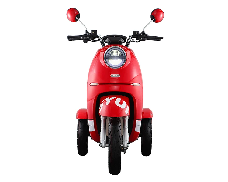 electric mobility scooter electric motorcycle motor 500w dual motor electric scooter tricycle 3 wheel e chopper