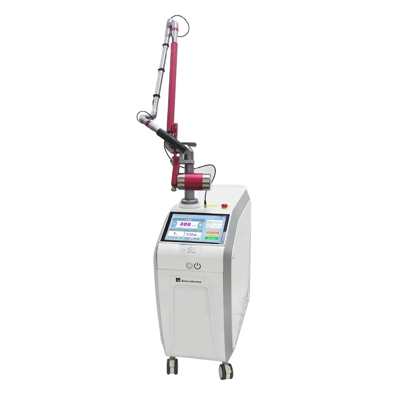 Q Switched ND YAG Laser hair removal 1064nm 532nm 1320nm laser tattoo remove machine Laser- eyebrow washing Equipment