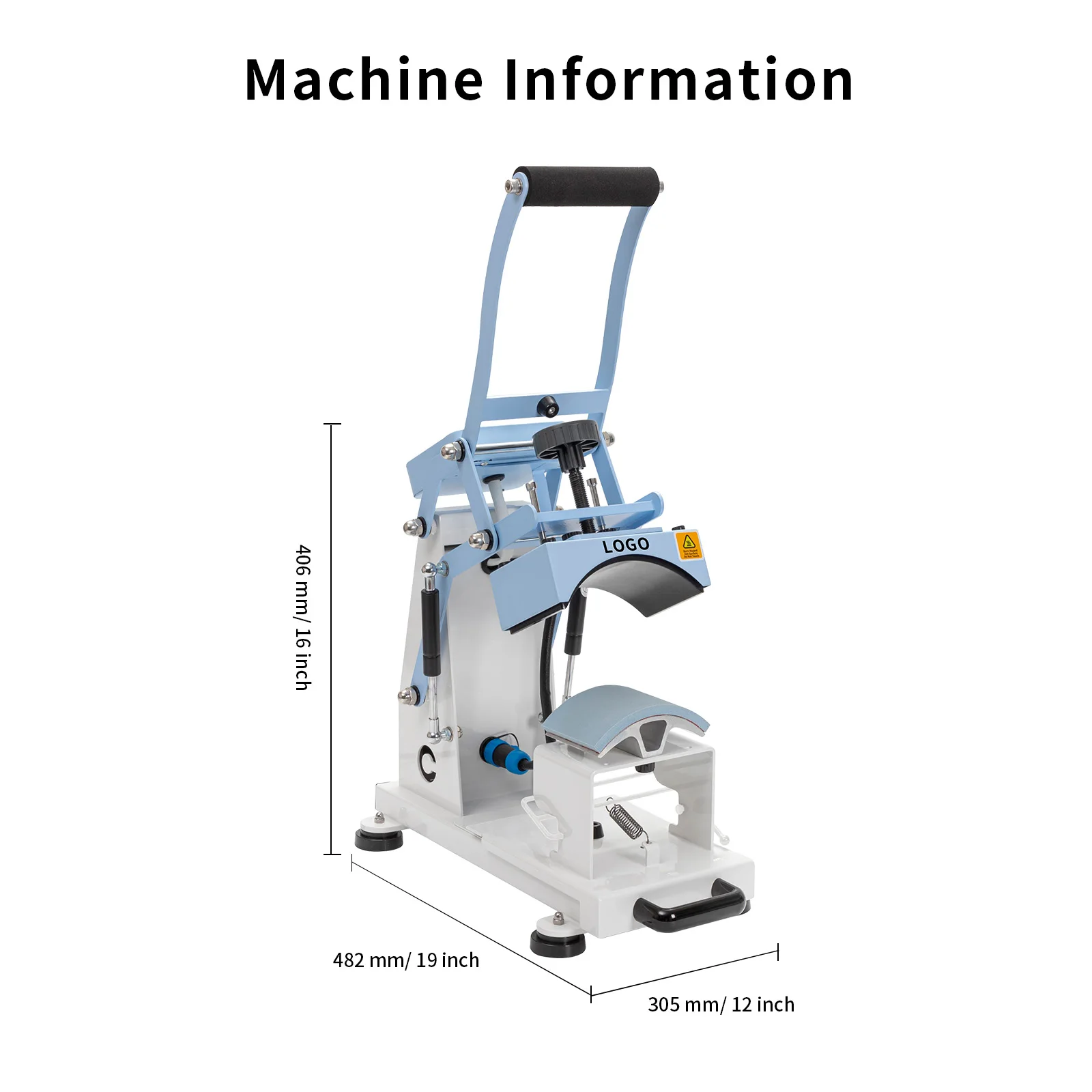 Custom Logo and Color Craft Easy Press OEM Sublimation Combo Transfer Heat Cap Hat Heat Press Machine for Hat