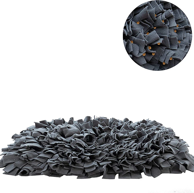 
New Durable Washable Dog Cat Slow Feeding Mat Anti Slip Puzzle Blanket Pet Snuffle Mat for Distracting Smell Training Foraging 