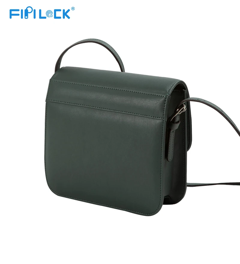  Fipilock V19 женская сумка с отпечатком пальца сумка-мессенджер из микрофибры