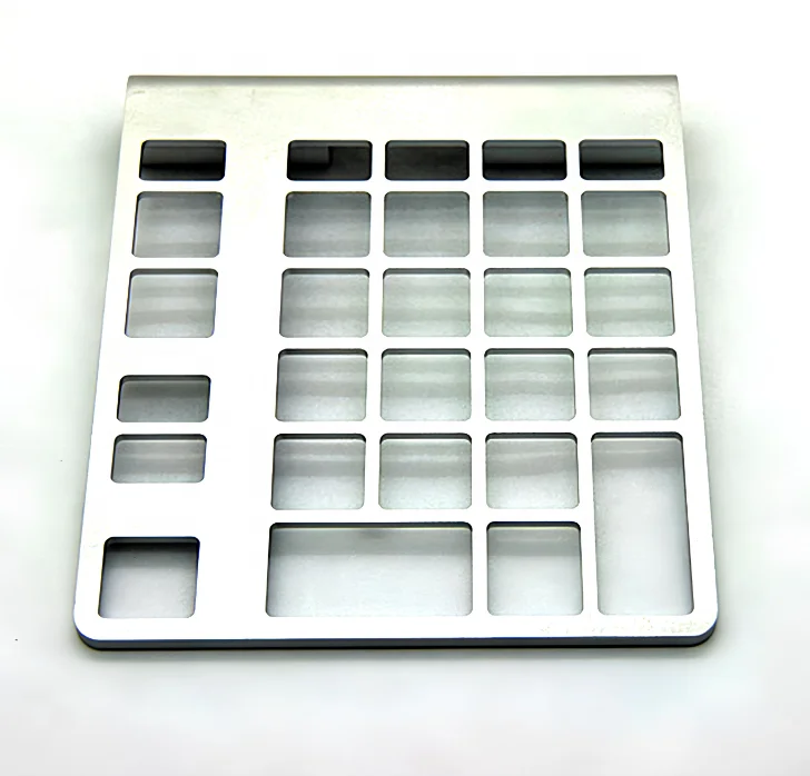 Custom Anodizing Aluminum Keyboard Case  Cnc Machining Mechanical Keyboard Color Push Button led panel outdoor