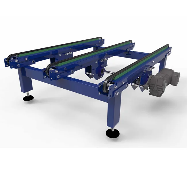 Heavy Duty Pallet Accumulating Roller Chain Conveyor