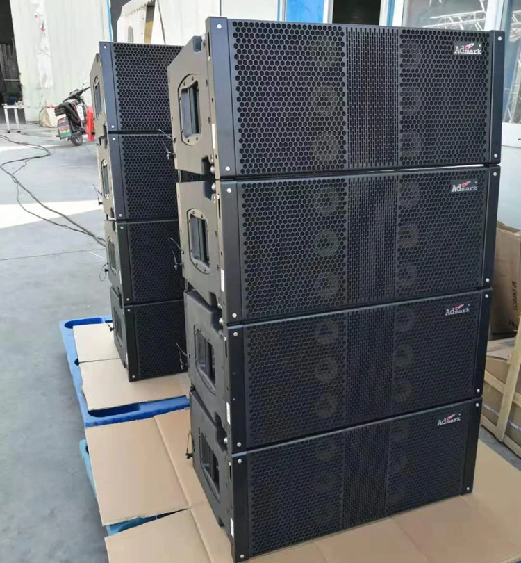 admark double 10 inch 3-way  active  line array