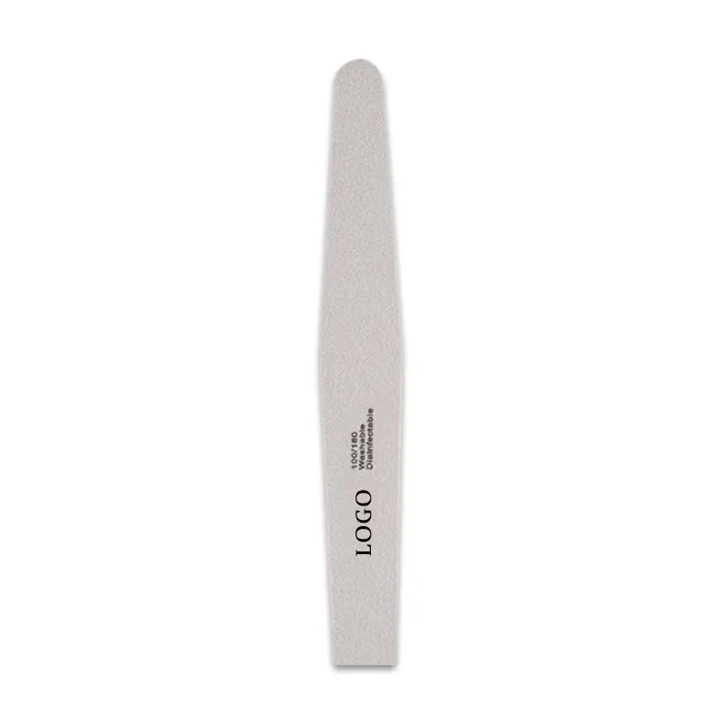 Hot Sale Double Side Nail File Professional Nail File 80/100/180 Double Side Custom Printed Logo Top Zebra Nail File