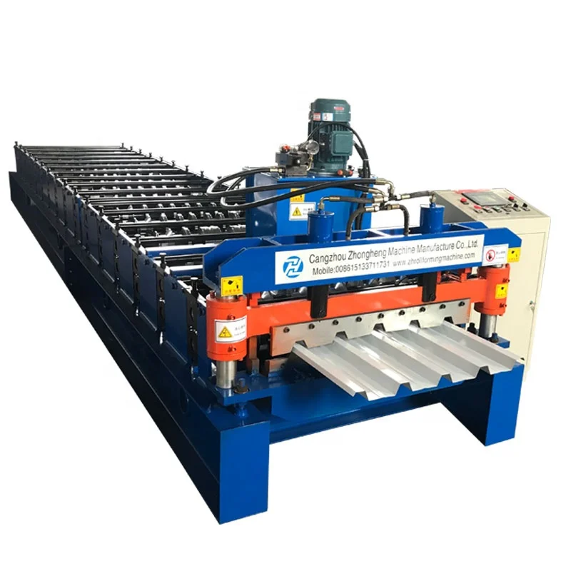 IBR trapezoidal sheet roof tile making machine IBR box roof panel roll forming machine