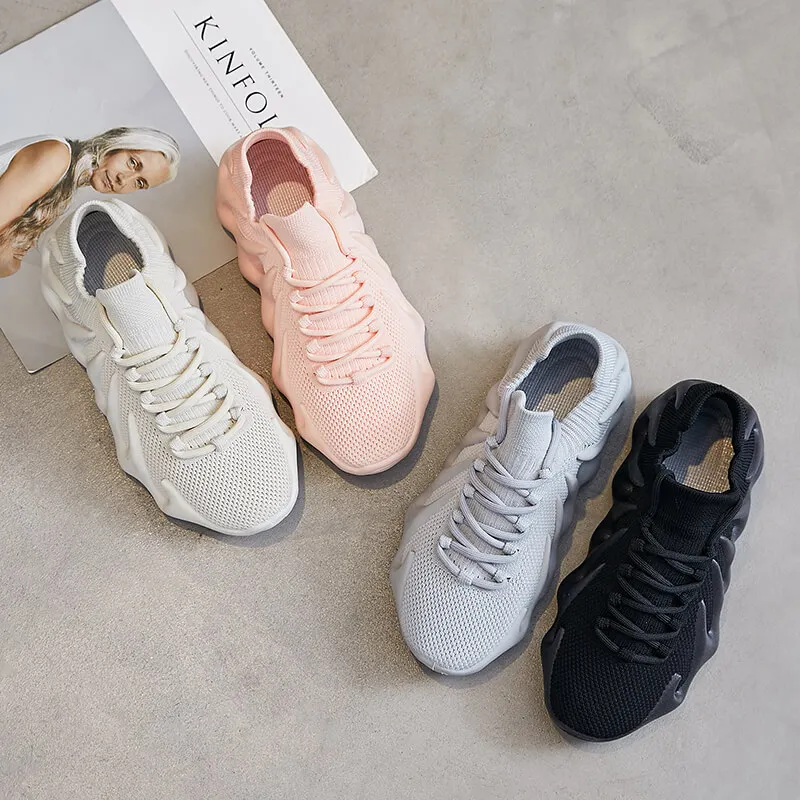 Оптовая продажа Новое поступление Брендовая обувь volcano yeezy 450 розовые кроссовки для