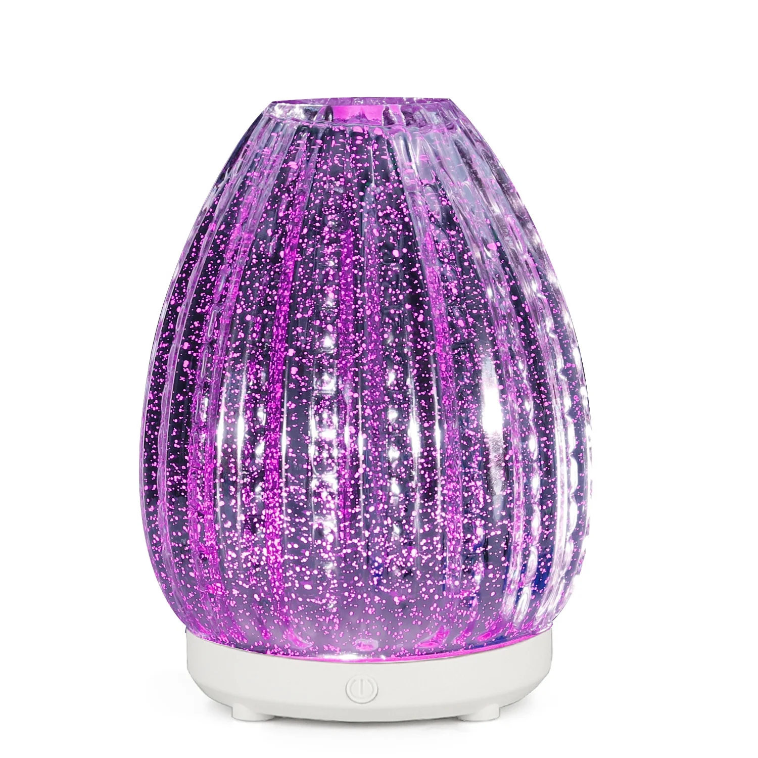 
Made In China Low Price Essential Oil Diffuser 100ml Glitter Glass Aroma Diffuser For Office 