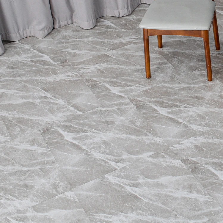 Luxury Hotel Flooring Factory Direct Sales Soft Marble Dry Back LVT Flooring Non Slip Kitchen Vinyl Plank Flooring
