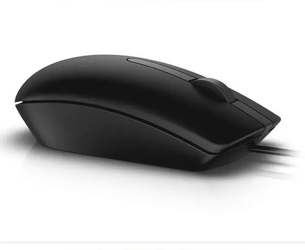 For Dell Black Optical USB Wired 3-Button Plug / Play Mouse