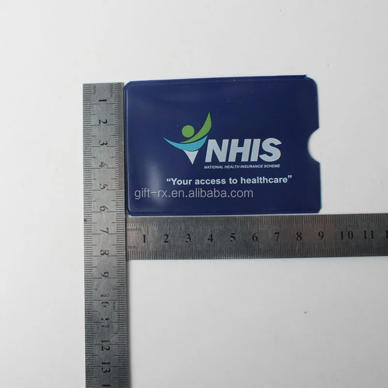 Business Style Flexible PVC Bank Credit Card Holder Case with PP Plastic Printed Logo Cartoon Pattern for ID Business Cards